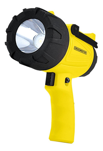 Linterna Led Recargable 400 Lúmenes 10 W Crossmaster 9932742 Color de la linterna Amarillo Color de la luz Blanco