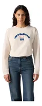 Comprar Polerón Mujer Gr Everyday Crew Beige Levis A8800-0042