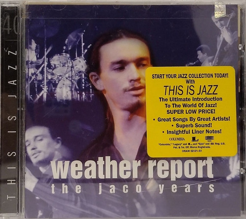Cd Weather Report The Jaco Years Importado