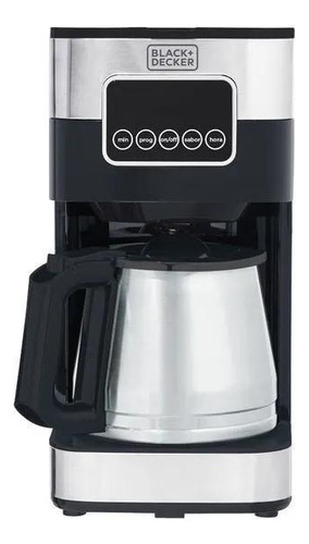 Cafeteira Programável Cm350g Black&decker Preto E Inox 127v