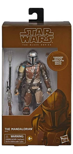 Mando Mandalorian Carbonized Black Series Star Wars Ugo