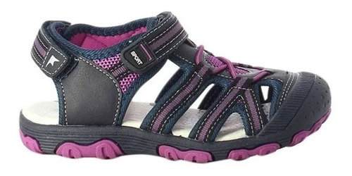 Sandalia Wind Jr Montagne De Niños Comodas Velcro Verano