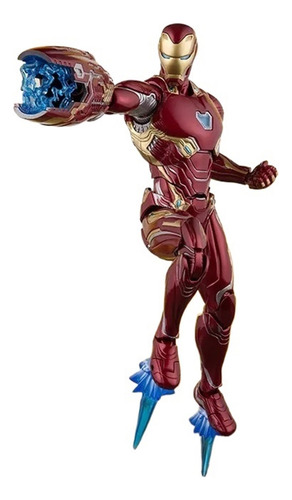 Figura De Acción De Los Vengadores Iron Man Mk50 Armor Model