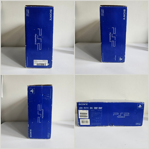 Playstation 2 Fat Completa En Caja Scph-10000 - Ps2 Negro