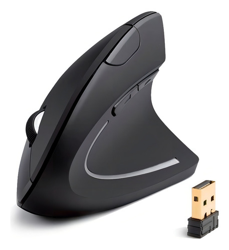 Mouse Ergonómico Inalámbrico Vertical 3600 Dpi D5 Usb