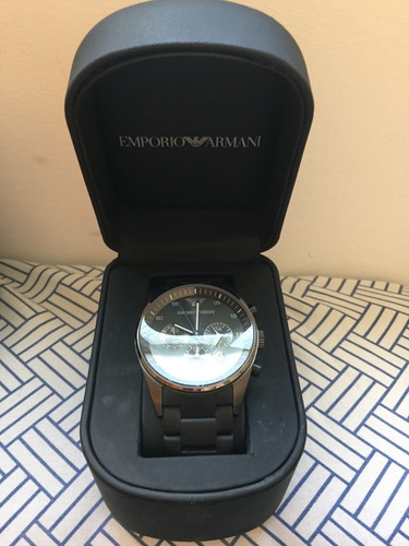 Relógio Emporio Armani Ar5889 Preto Na Caixa Manual Garantia