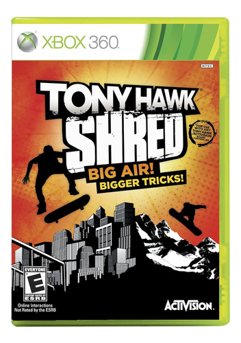 Tony Hawk Shred Big Air Big Tricks - Xbox 360 Midia Fisica (Usado)