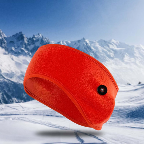 Orejeras De Invierno Con Botones Protección Para Los Oídos