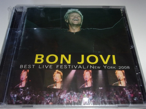Cd Bon Jovi Best Live Festival New York 2008 Nuevo Arg L53