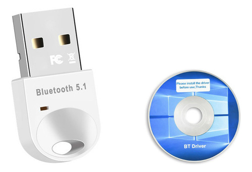 Adaptador Usb 5.1 Receptor Usb Bluetooth5.1 Dongle Transmitt