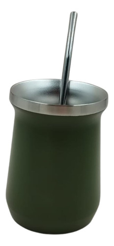 Mate De Aluminio Verde 260ml