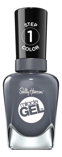 Sally Hansen miracle gel esmalte de uñas larga duración tono slate-r girl 15 ml