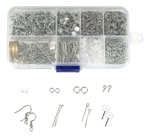 3 Kit De Suministros Para Hacer Aretes Espalda De Aretes Diy