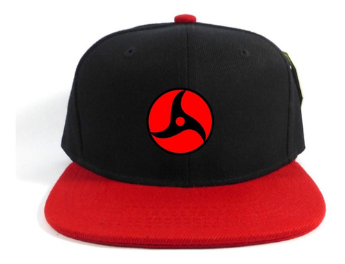 Gorra Plana Snapback Naruto Shippuden - Sharingan- Anime