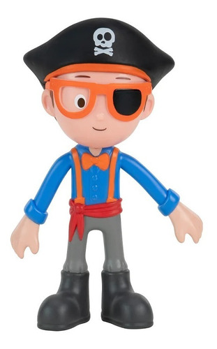 Figura Blippi Bendables Muñeco 12cm Distintos Oficios