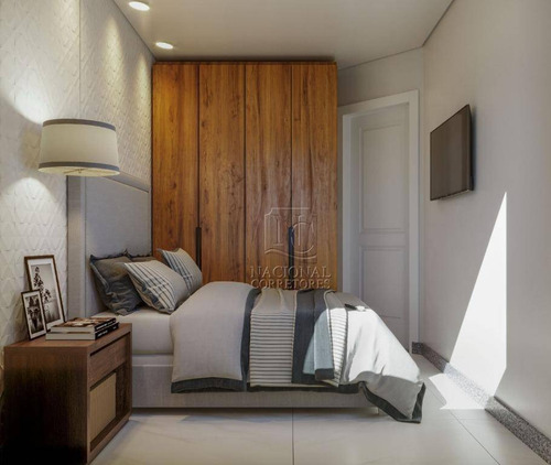 Cobertura Com 2 Dormitórios À Venda, 88 M² Por R$ 410.000,00 - Campestre - Santo André/sp - Co5257