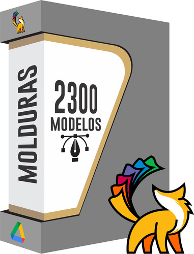 Pacote 2300 Molduras Vetorizadas Editáveis