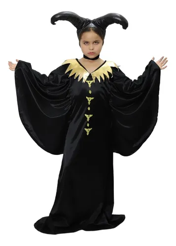 Vestido malefica niña hot sale