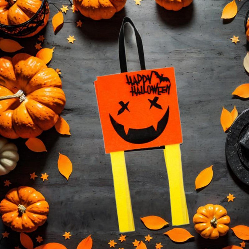 Bolsa De Dulces De Halloween, Bolsa Para Pedir Cuadrado