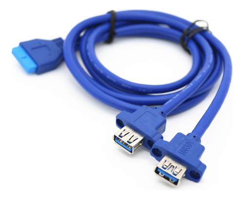 Dual 2 Puertos Usb3.0 Usb 3.0 A Macho A Placa Madre Mainboar