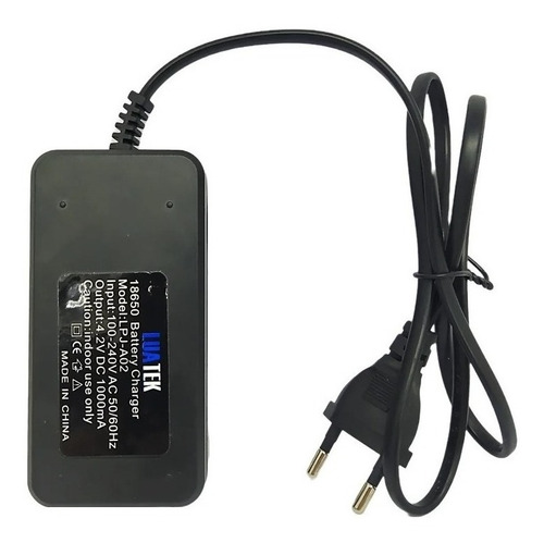Carregador Duplo P/ Bateria 18650 3.7v E 4.2v Bivolt