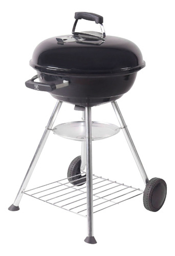 Avera Asador De Carne De Carbón 18 Inch Acero Inox Ac18 Negro