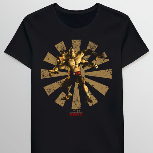 Remera Goro Retro Japanese Mortal Kombat 38977025