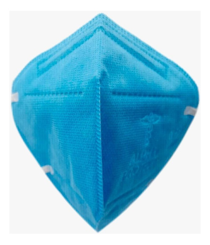 30 Pzs Cubrebocas-mascarillas-tapabocas Adulto N95 Color Azul Claro Diseño De La Tela Polipropileno