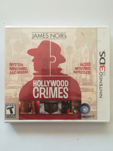 James Noir's Hollywood Crimes 3ds 100% Nuevo Y Original
