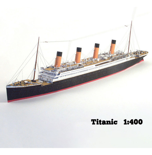 A Juego Rompecabezas 3d Del Barco Titaniccruise Titanic En T
