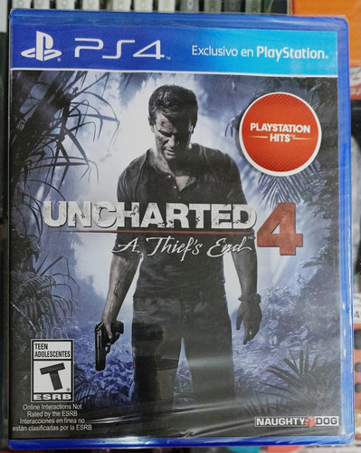 Uncharted 4 A Thiefs End Ps4 Nuevo Sellado