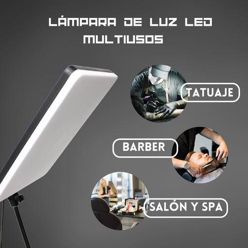 Lámpara Led Táctil Regulable De Piso Control Remoto