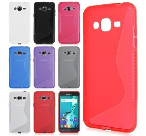 Tpu Protector + Vidrio Templado Samsung Galaxy J5 Case Funda