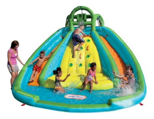 Hamaca Inflable Con Tobogán Inflable Little Tikes Rocky Moun