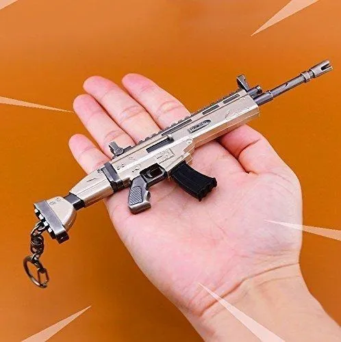 Llavero Ar Scar Fortnite Geek Coleccion Grande MercadoLivre