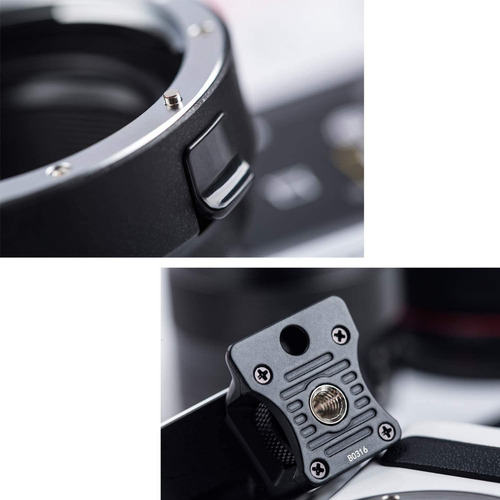 Ebyphan Adaptador Para Montura De Lente Ef-eos M