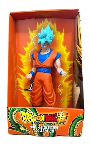 Boneco Dragon Ball Super Articulado Colecionável Goku Blue