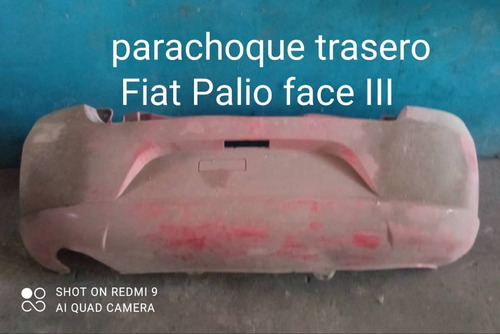 Parachoque Trasero Palio Fase 3