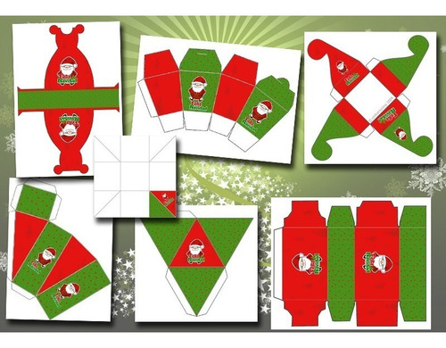 Mega Kit Imprimible Navidad Candy Bar Cotillon Tarjetas Deco