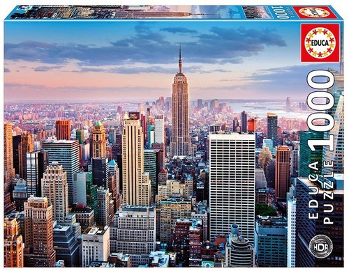Puzzle Rompecabeza Educa X 1000 Manhattan Nueva York
