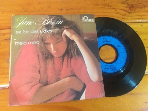 Jane Birkin Melo Melo Vinilo Simple Francia Funk Gainsbourg