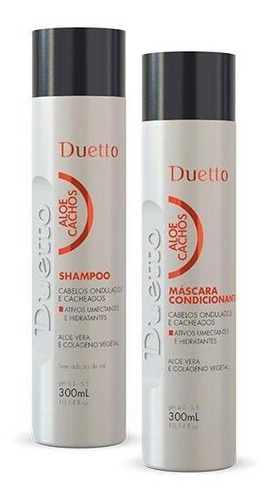Kit Shampoo + Condicionador Aloe Cachos Duetto