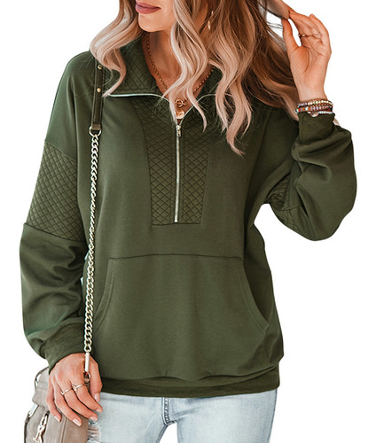 Sudadera Con Capucha De Invierno De Mujer De Color Sólido Cu Sudadera Con Capucha De Invierno De Mujer De Color Sólido Cu