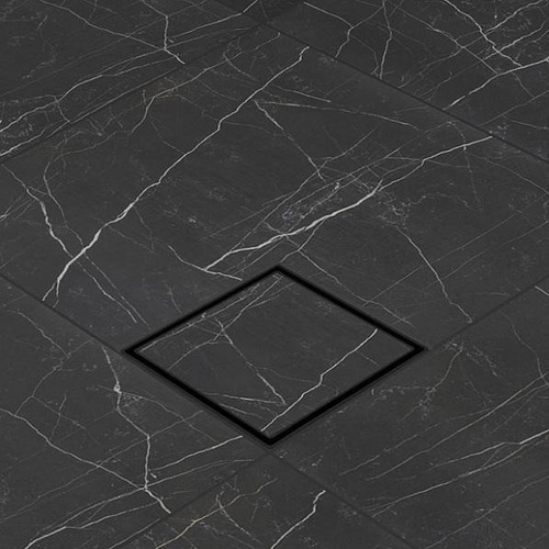 Ralo Oculto Invisivel Universal Preto 15x15