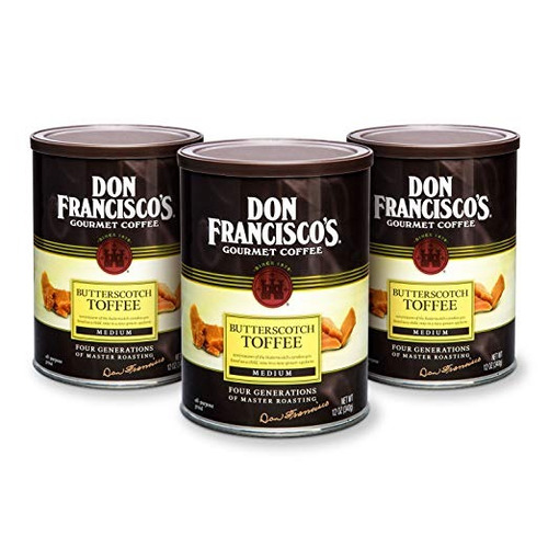 Canned Coffee De Don Francisco, Butterscotch De Sabores, De 