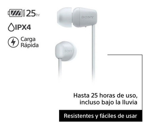 Auriculares Sony WI-C100 WI-C100/WZUC