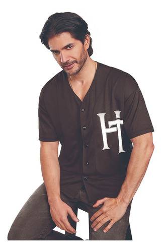 Camisa Casual Hombre Negro 994-52