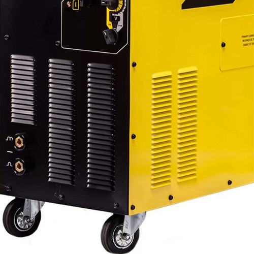Máquina Solda Mig Esab 0742525 Smashweld 455 4x4 Topflex Trifás 400a Cor Amarela Frequência 50/60Hz 220V/380V/440V