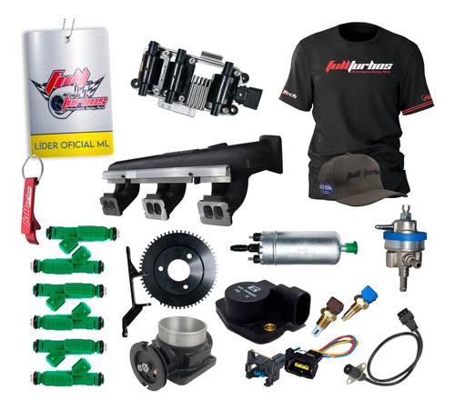 Kit Para Injeções Programáveis Opala 6c Plenum S/ Fueltech