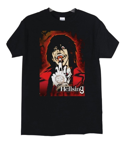 Polera Hellsing Blood Brothers Alucard Anime Poleradicto